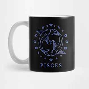 Pisces Astrology Zodiac Sign Mug